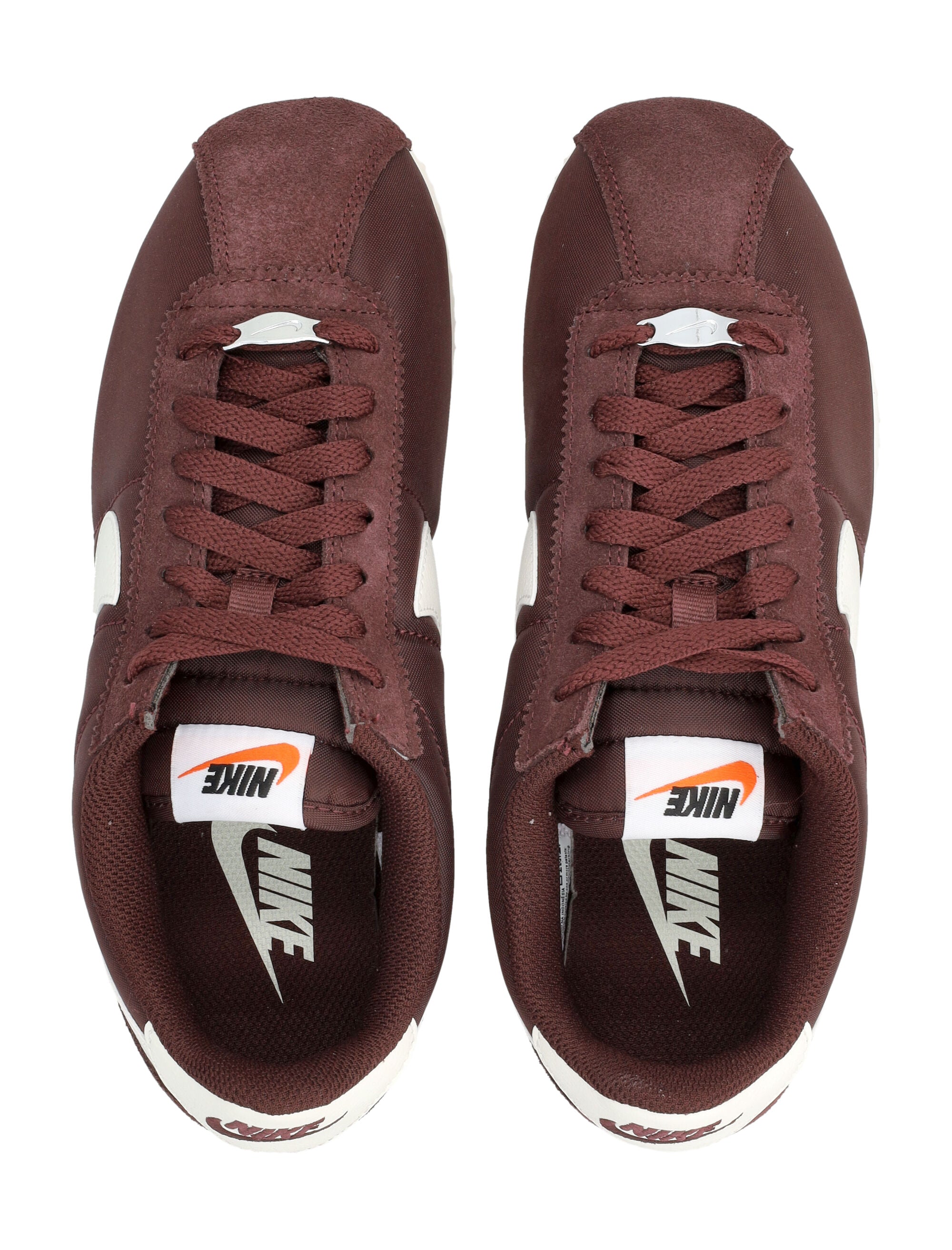 NIKE Womens Cortez Sneaker with Suede Inserts