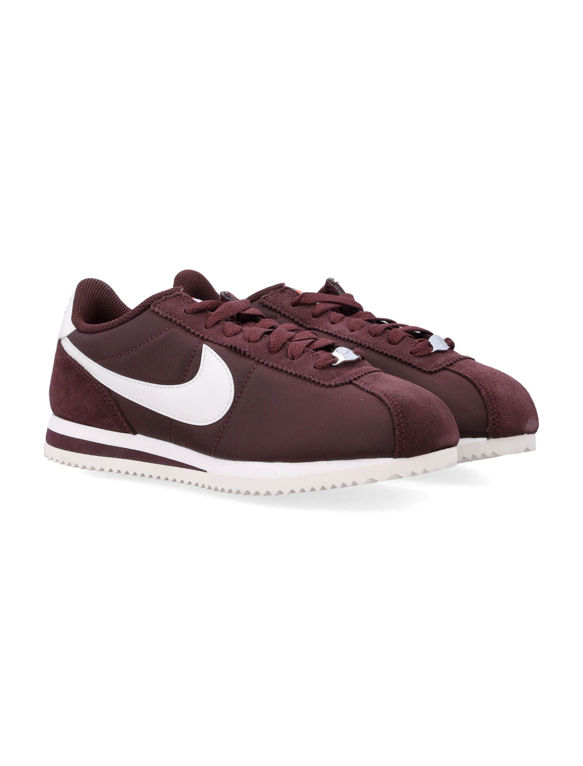 NIKE Womens Cortez Sneaker with Suede Inserts