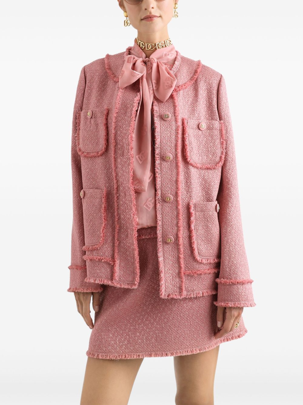 DOLCE & GABBANA Luxurious Women's Mini Jacket - Spring Summer 2025