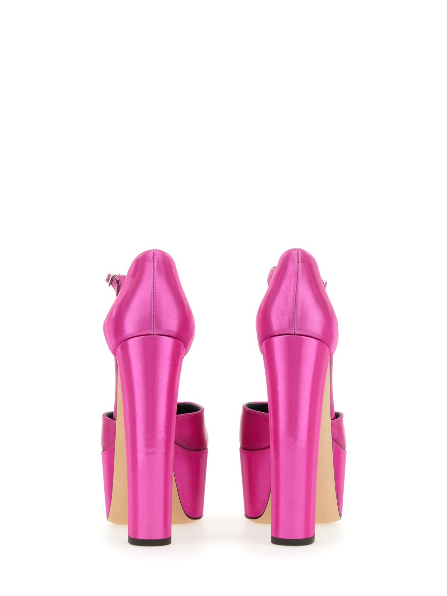 GIUSEPPE ZANOTTI Chic Platform Sandal with 7 cm Height