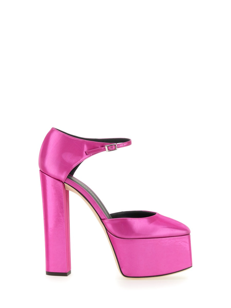 GIUSEPPE ZANOTTI Chic Platform Sandal with 7 cm Height