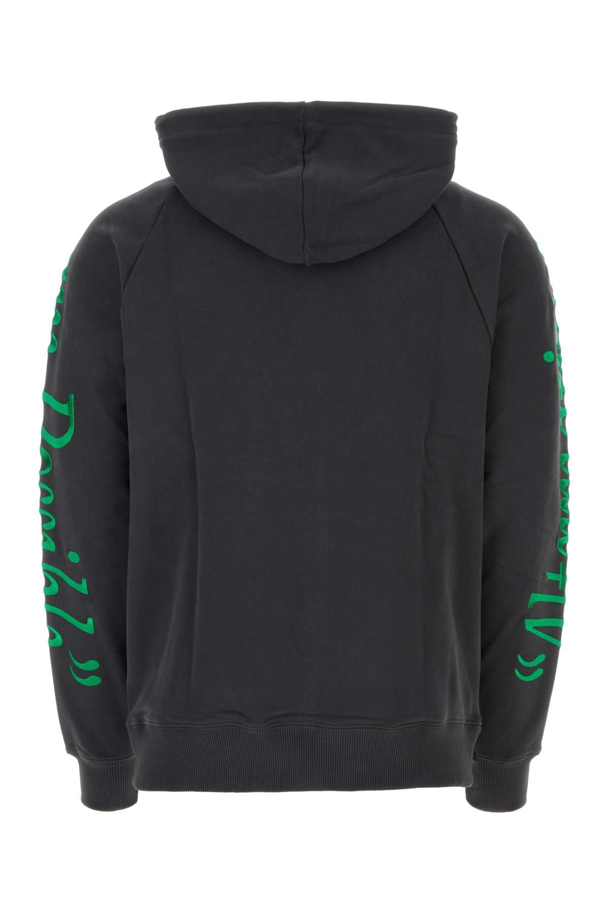 ÉTUDES Men's Embroidered Logo Sweatshirt with Drawstring Hood