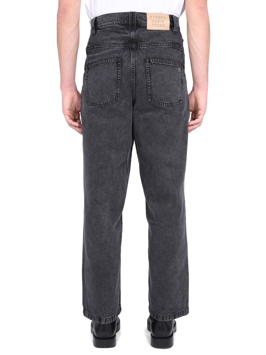 ETUDES STUDIO High Waist Button Closure Jeans for Men - SS23 Collection
