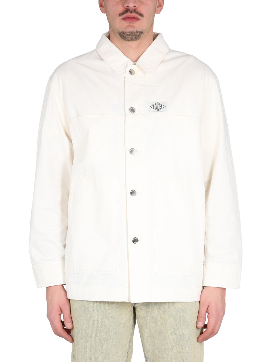ETUDES STUDIO Classic Cotton Shirt Jacket for Men