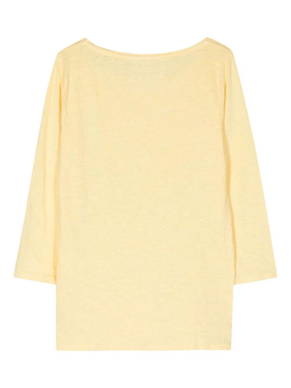 MAJESTIC Elegant 3/4 Sleeves Boat Neck Mini T-Shirt