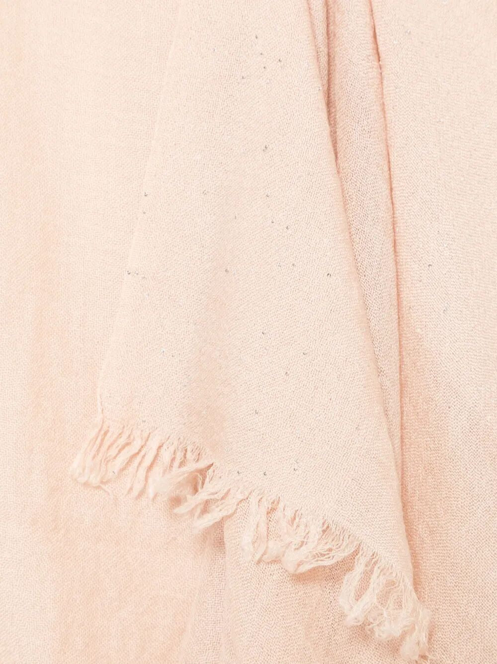 FALIERO SARTI Fringed Wool and Silk Scarf