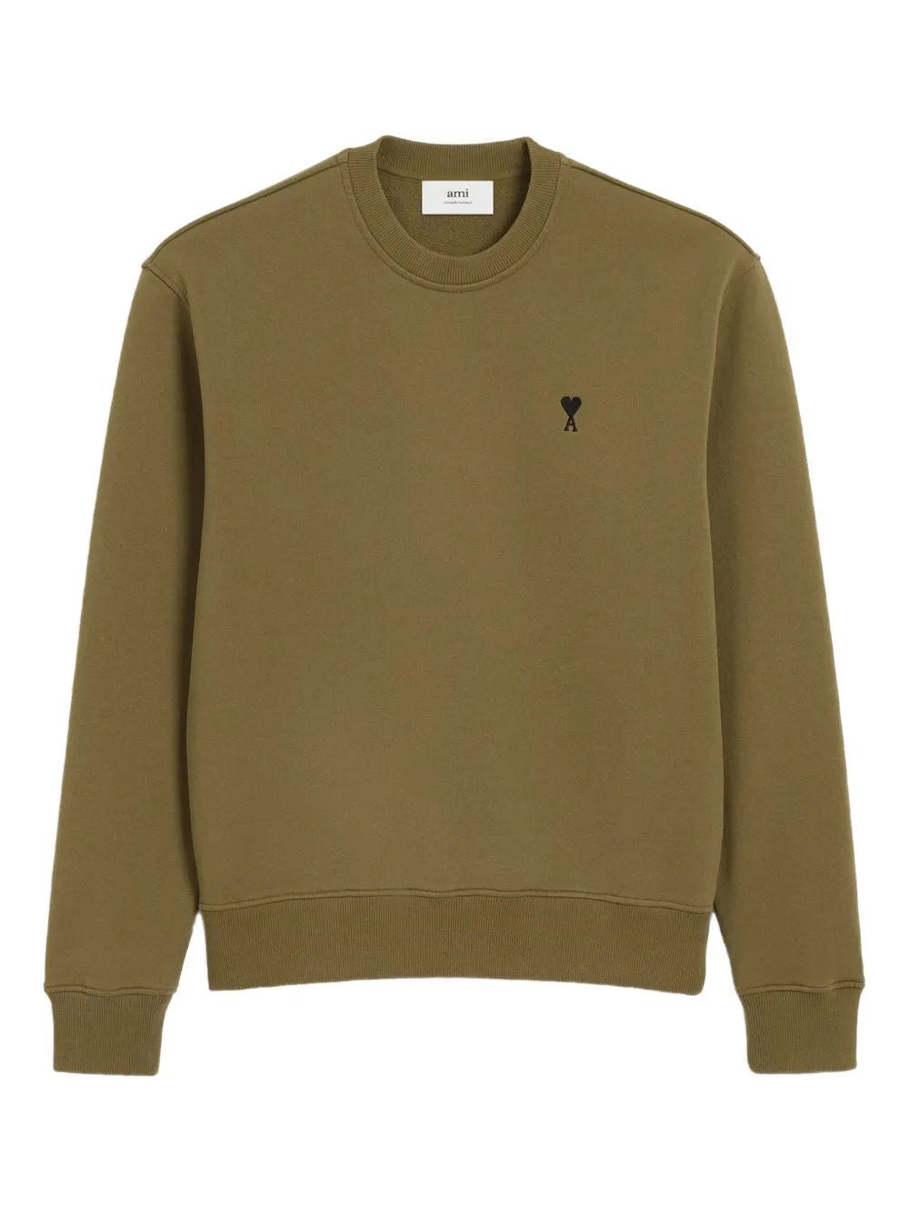 AMI PARIS Casual Molleton Sweatshirt for Men