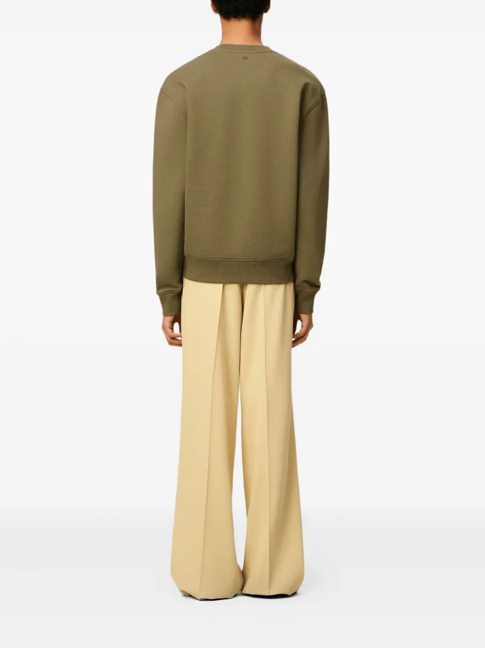 AMI PARIS Casual Molleton Sweatshirt for Men