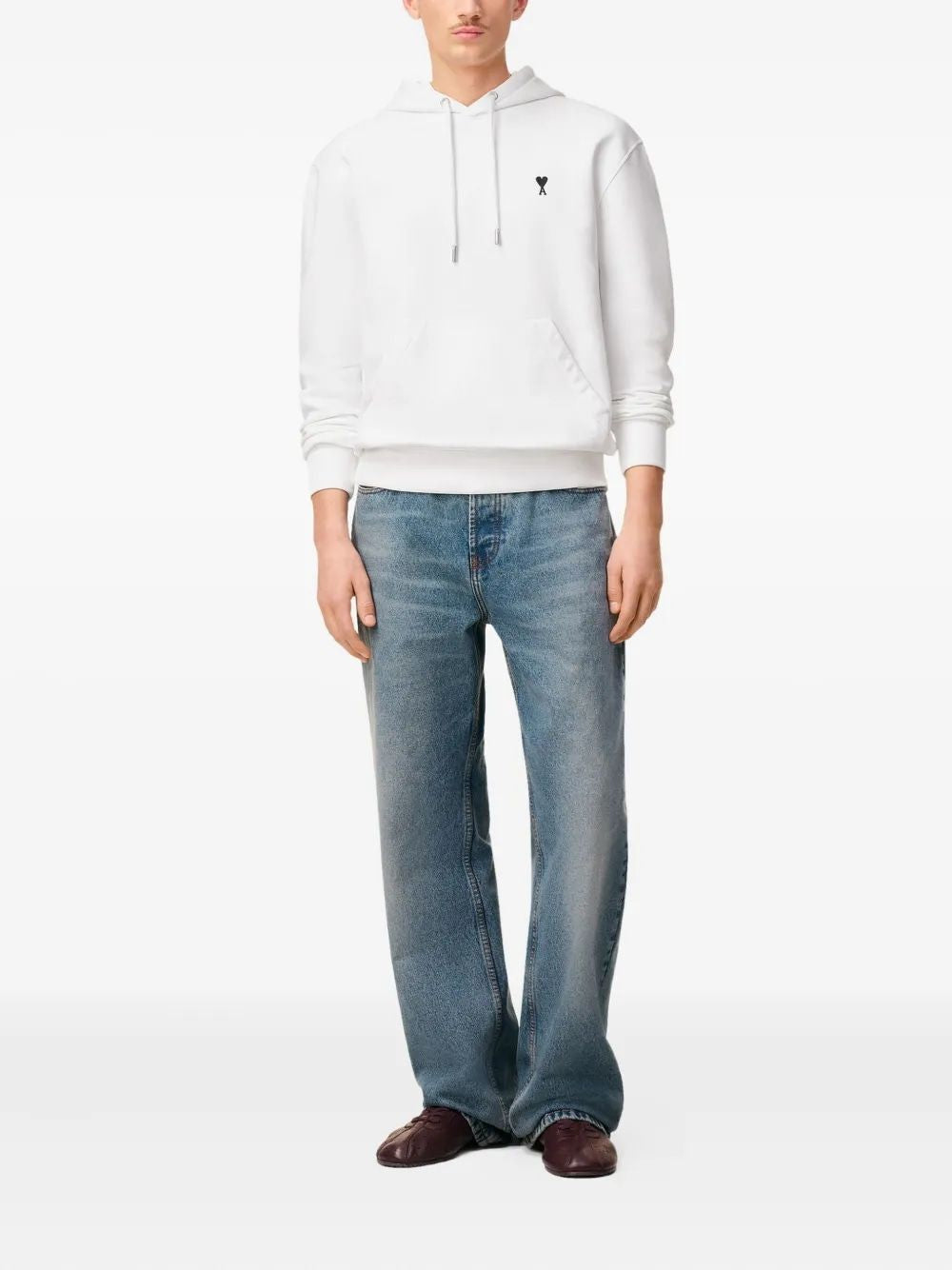 AMI PARIS Men's Cozy Molleton Sweatshirt