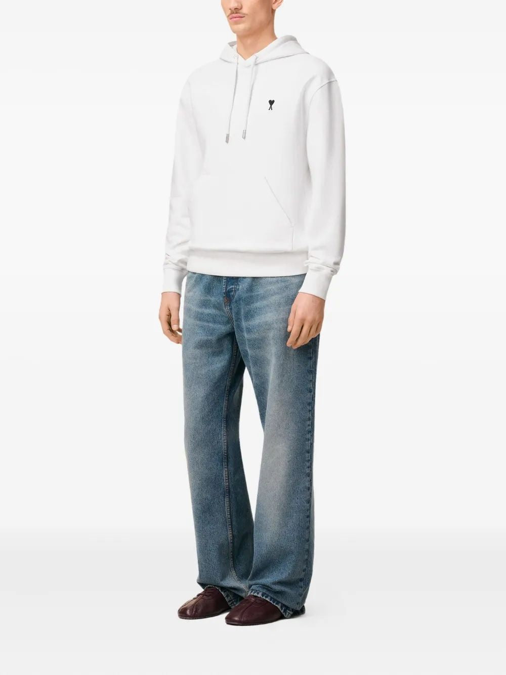 AMI PARIS Men's Cozy Molleton Sweatshirt