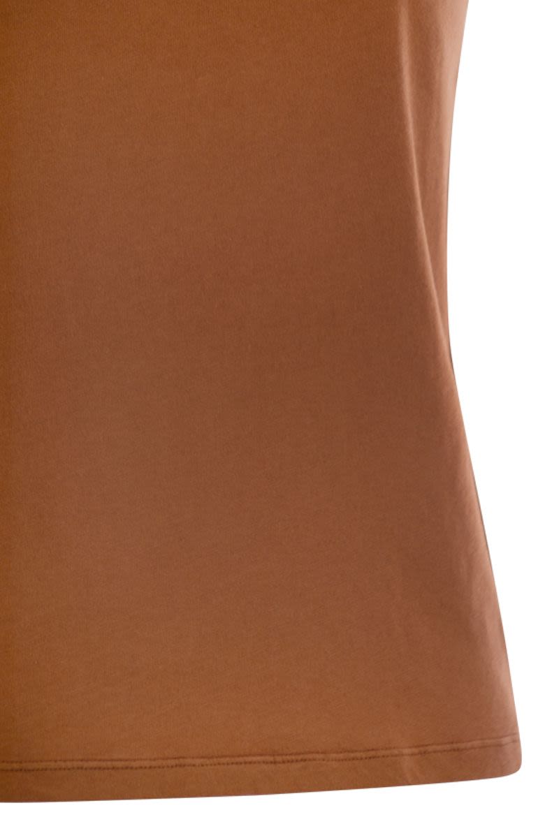 MAJESTIC Essential Crew-Neck Short-Sleeved T-Shirt