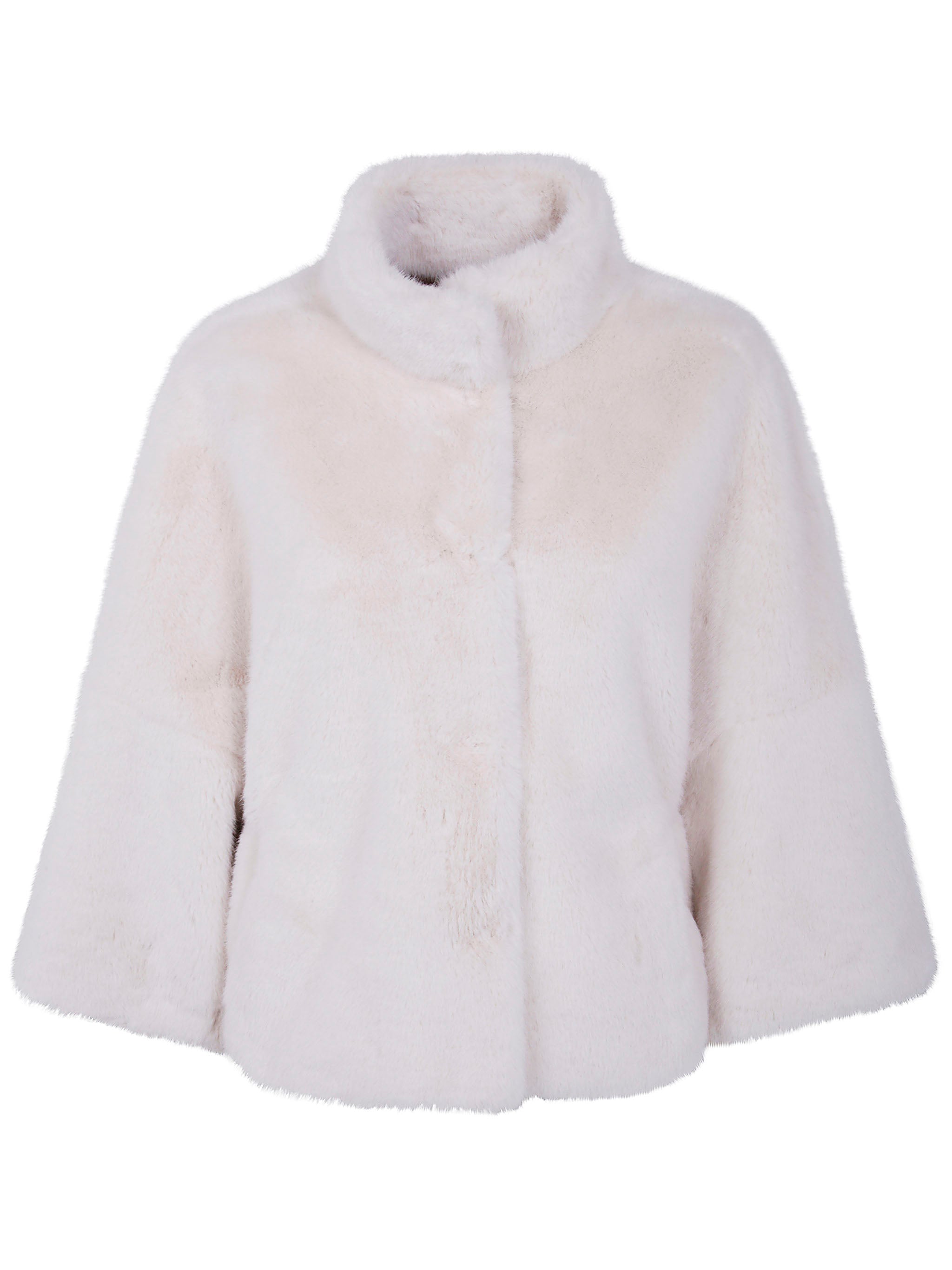 VALENTINI 1972 Mini Eco Mink Short Faux Fur Coat
