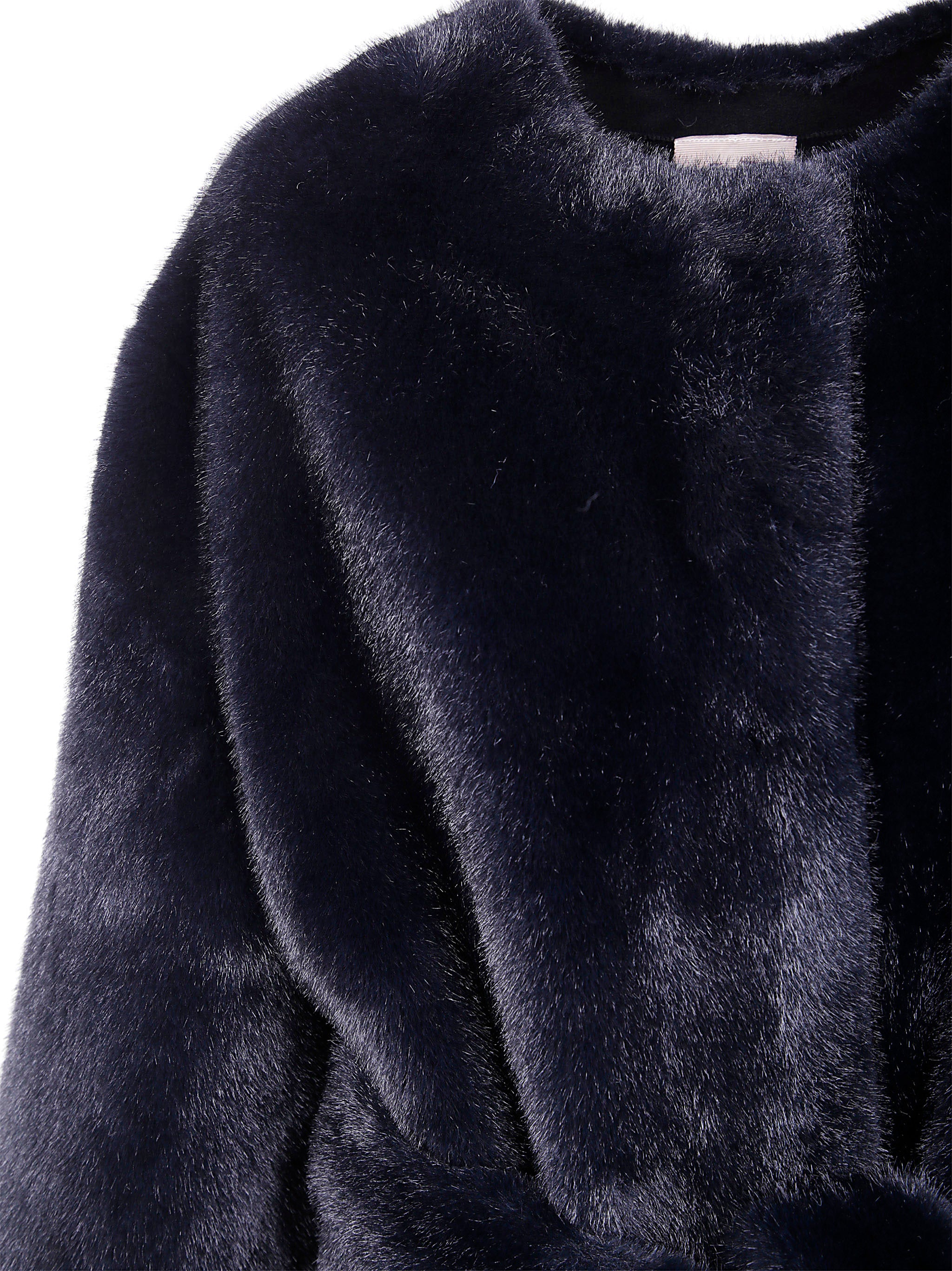 VALENTINI 1972 Eco Mink Long Faux Fur Coat for Women