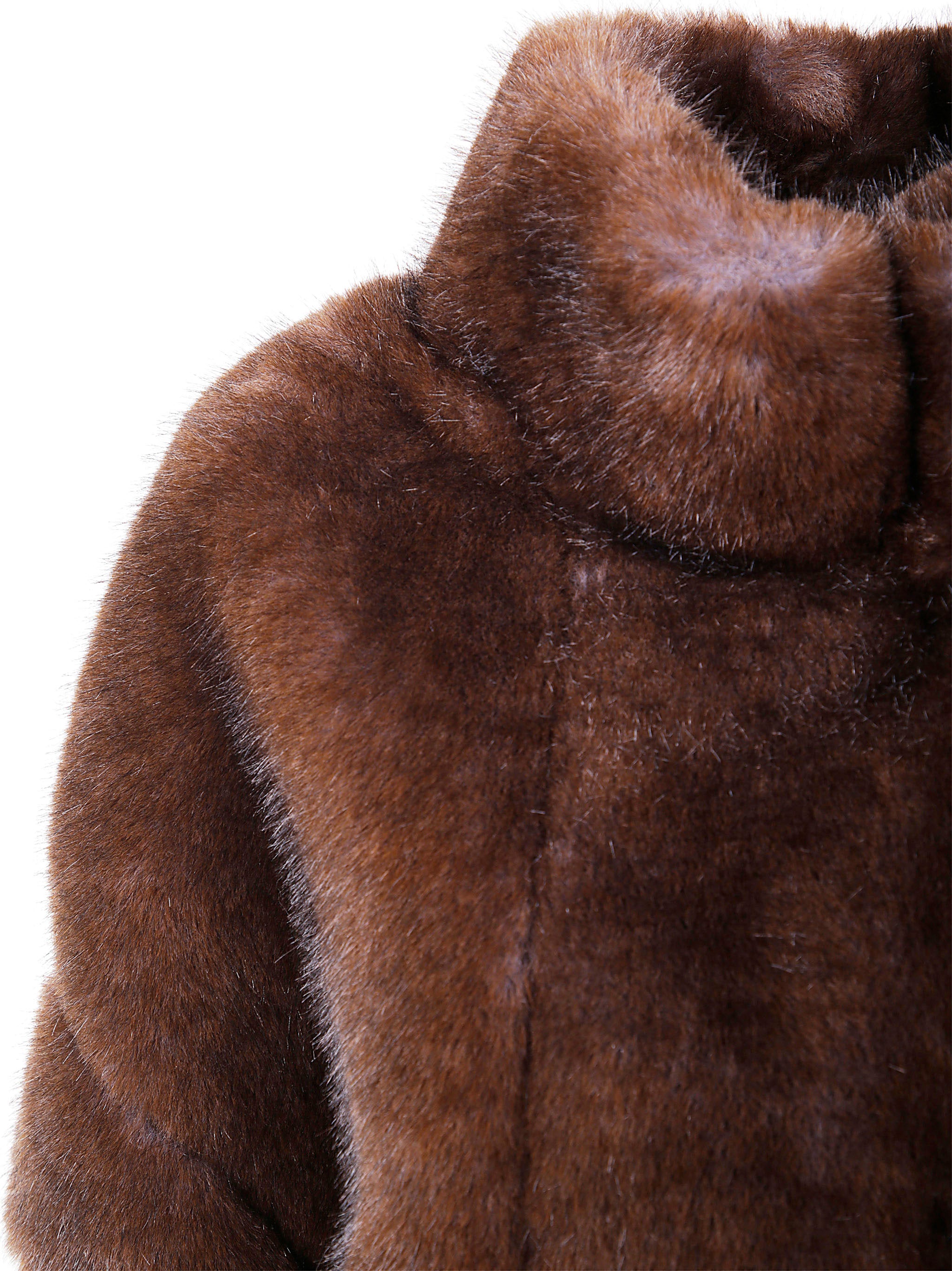 VALENTINI 1972 Eco-Friendly Short Faux Fur Jacket