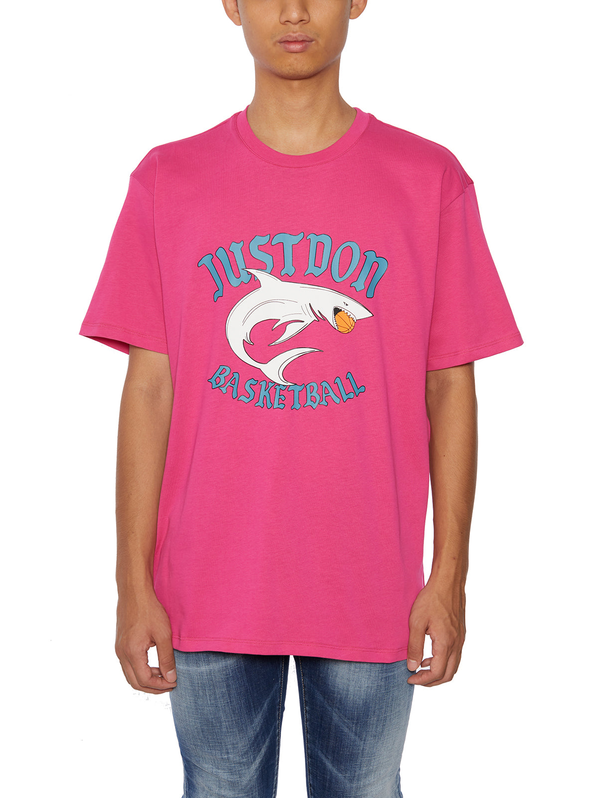 JUST DON Premium Cotton Crew Neck T-Shirt - Size M