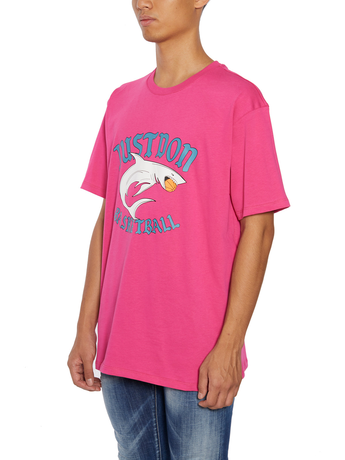 JUST DON Premium Cotton Crew Neck T-Shirt - Size M