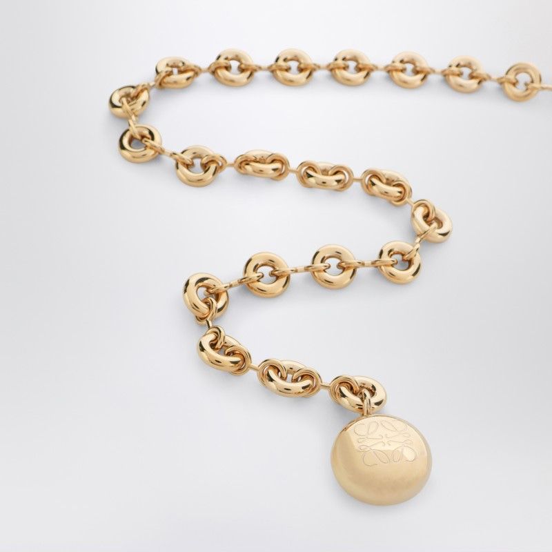 LOEWE Stylish Gold Chain Belt