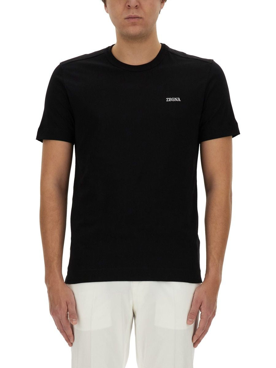 ZEGNA Men's Logo T-Shirt - Size L