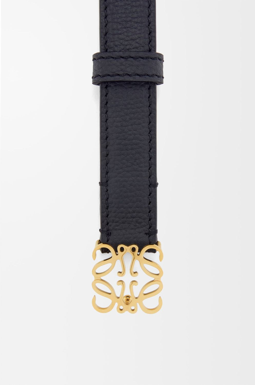 LOEWE Anagram 2CM Leather Belt