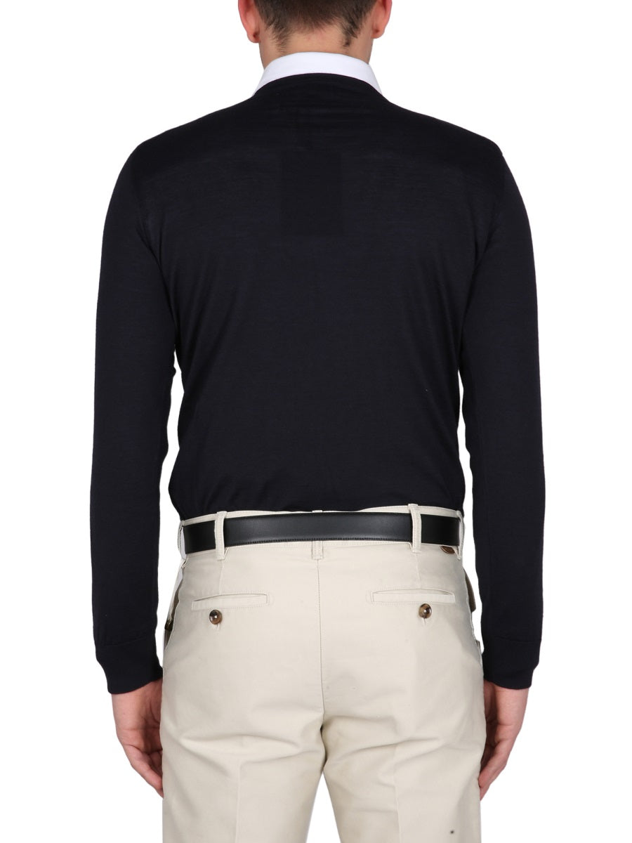 ZEGNA Cashmere and Silk Sweater - Size 48 IT