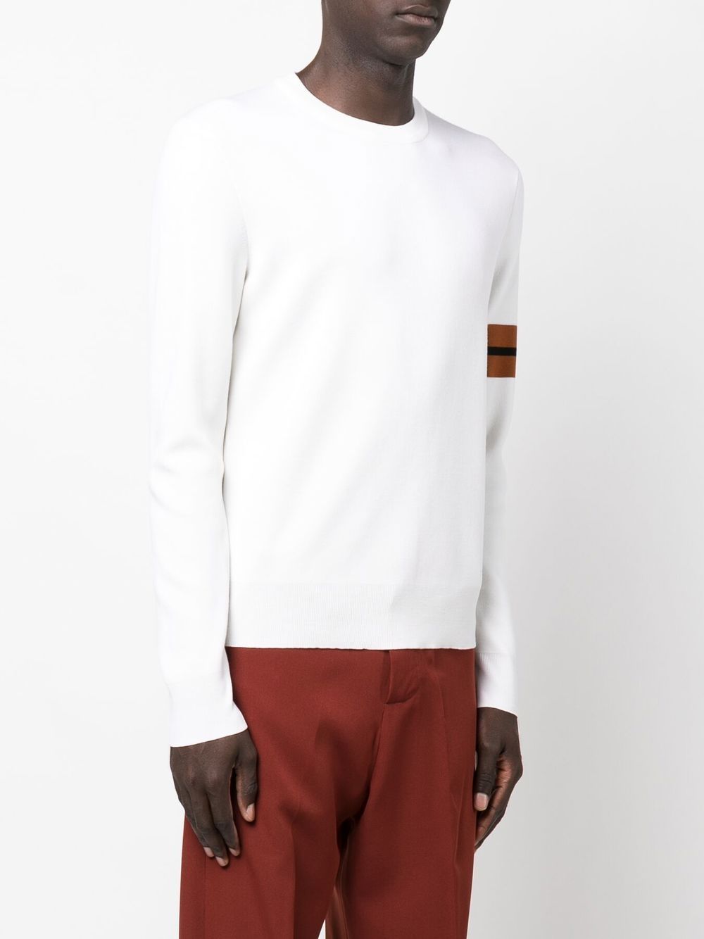 ZEGNA Classic Ribbed Sweater - Size 48