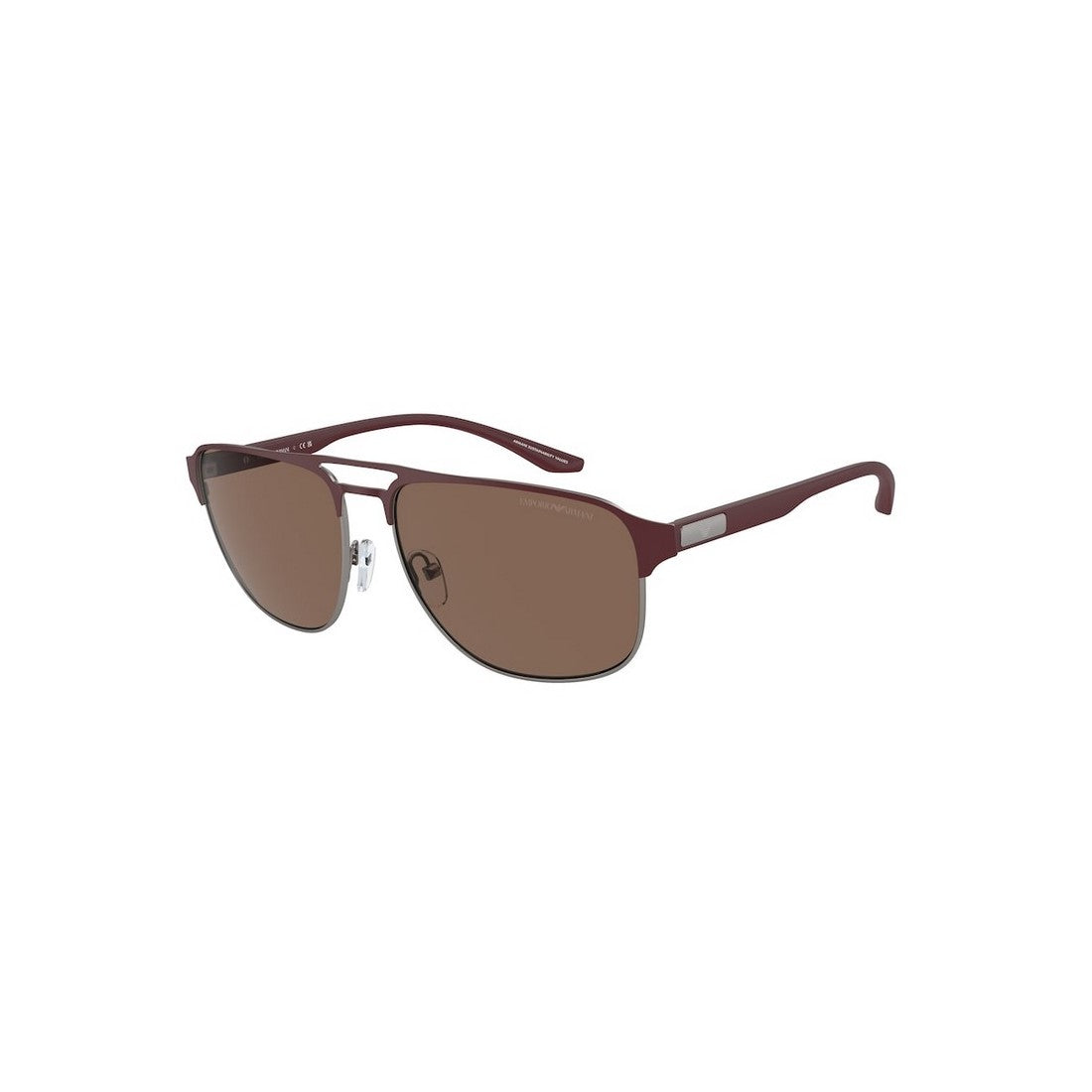 EMPORIO ARMANI Sleek Men's Metal Sunglasses