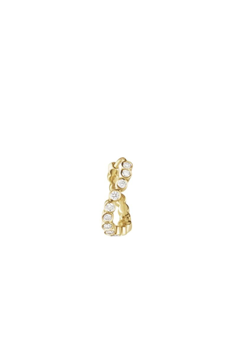 SOPHIE BILLE BRAHE Mini Unique 18K Gold Diamond Earrings