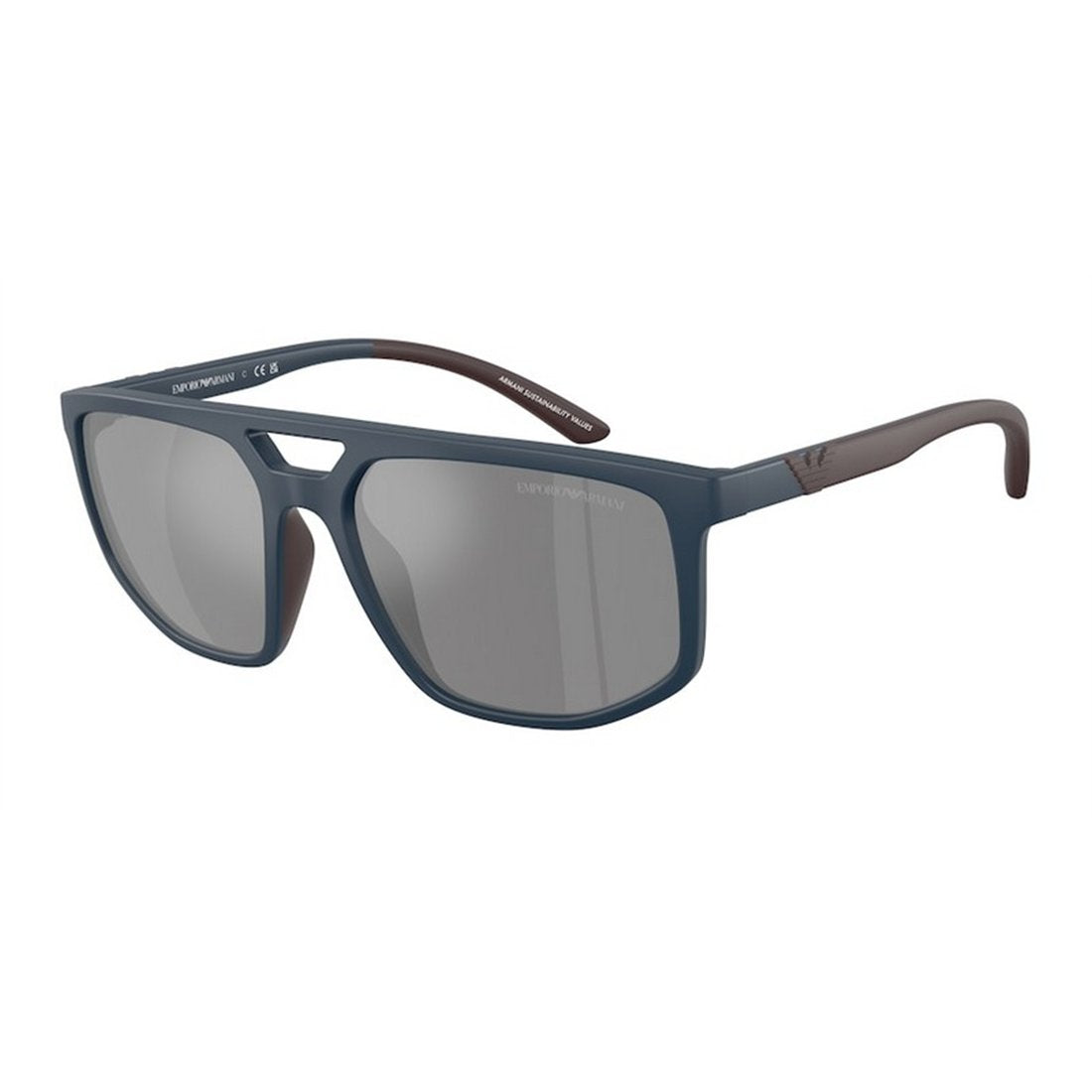 EMPORIO ARMANI Sleek Shielded Sunglasses for Men