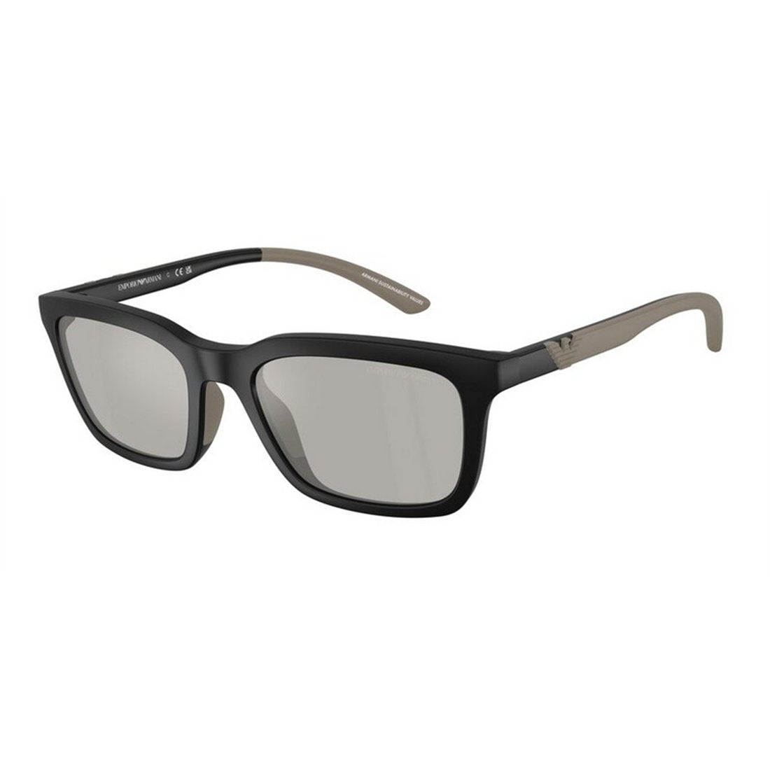 EMPORIO ARMANI Stylish Flash Lens Sunglasses for Men