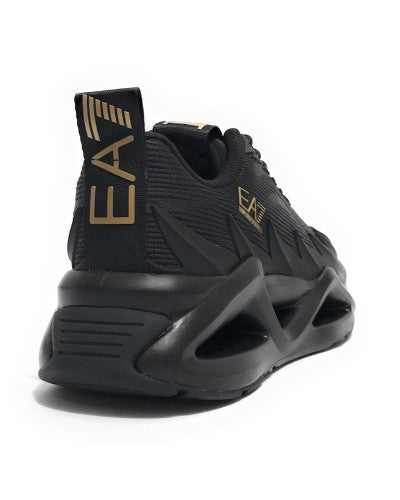 EA7 EMPORIO ARMANI Galaxy Print Lace-Up Sneakers for Men