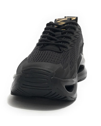 EA7 EMPORIO ARMANI Galaxy Print Lace-Up Sneakers for Men