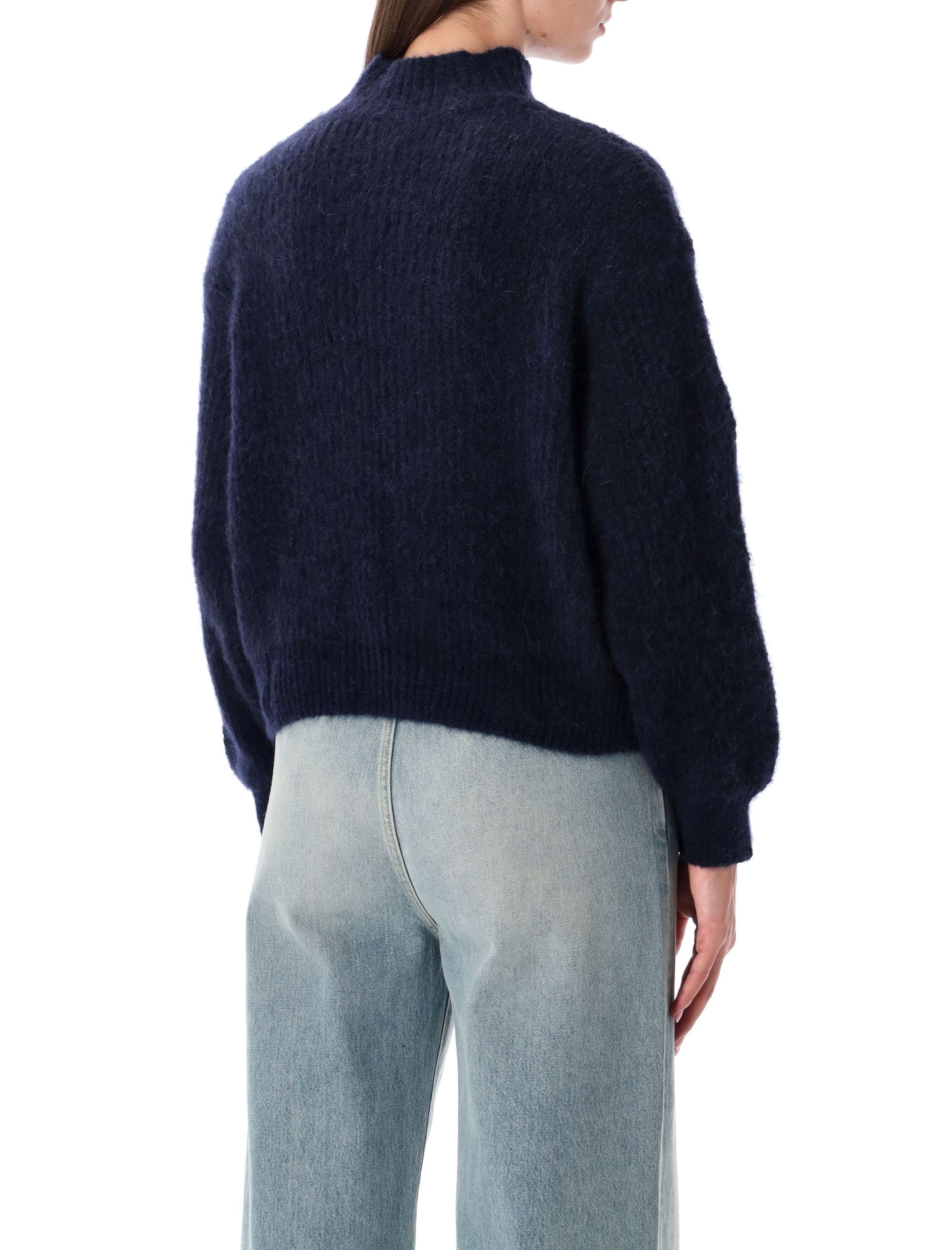 AMERICAN VINTAGE Women’s Oversized Cropped Puffball Jumper