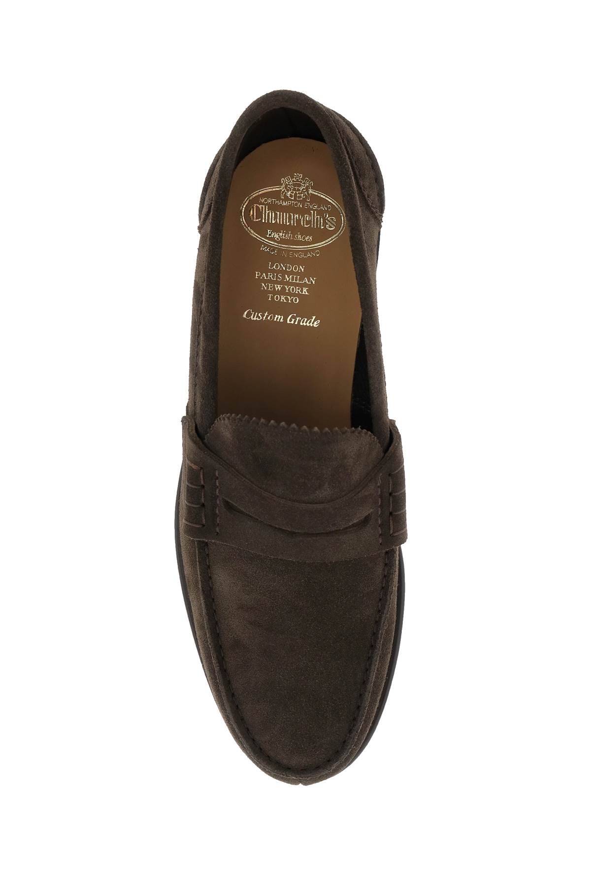 CHURCH'S Classic Suede Moccasins for Men