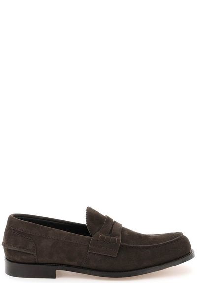 CHURCH'S Classic Suede Moccasins for Men