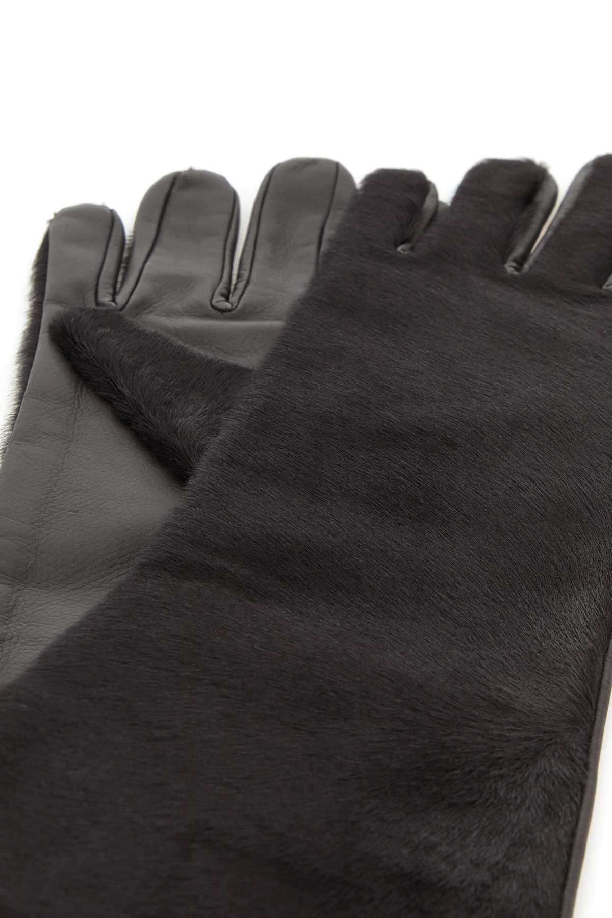 LOULOU DE SAISON Luxury Leather Hair Edna Gloves for Women