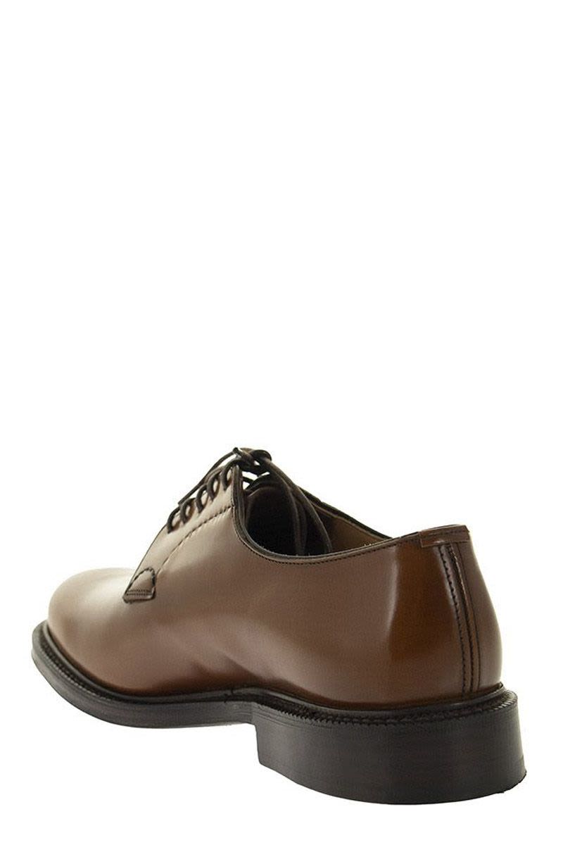 CHURCH'S Classic Polished Derby Dress Shoes