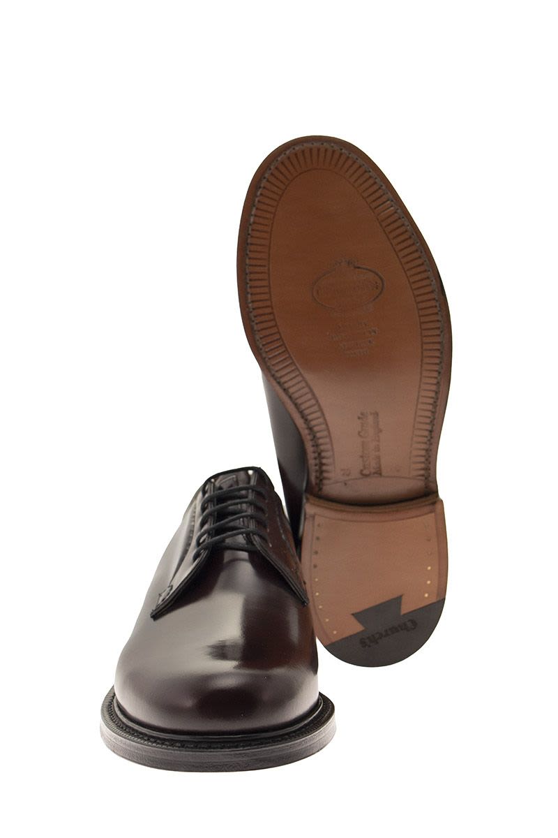 CHURCH'S Polished Binder Derby Dress Shoes