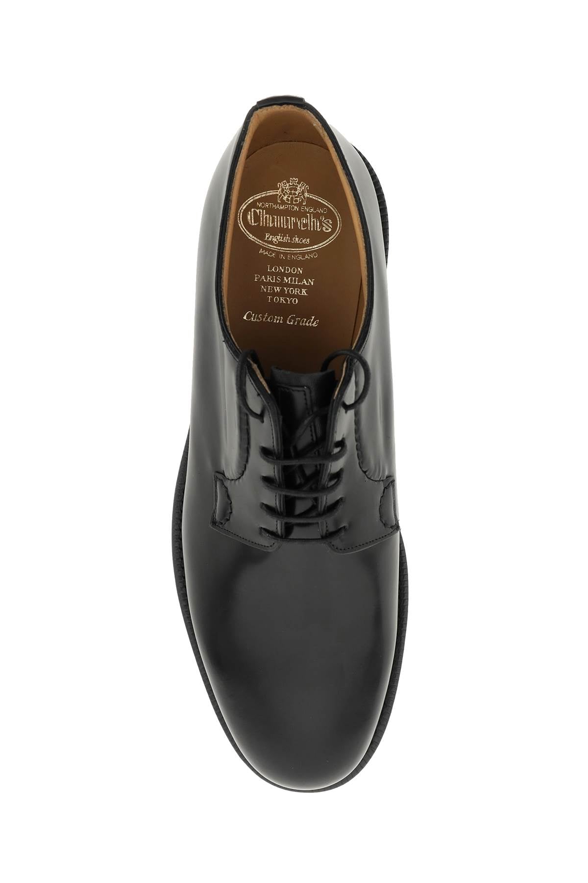 CHURCH'S Men's Leather Shannon Lace-Up Shoes