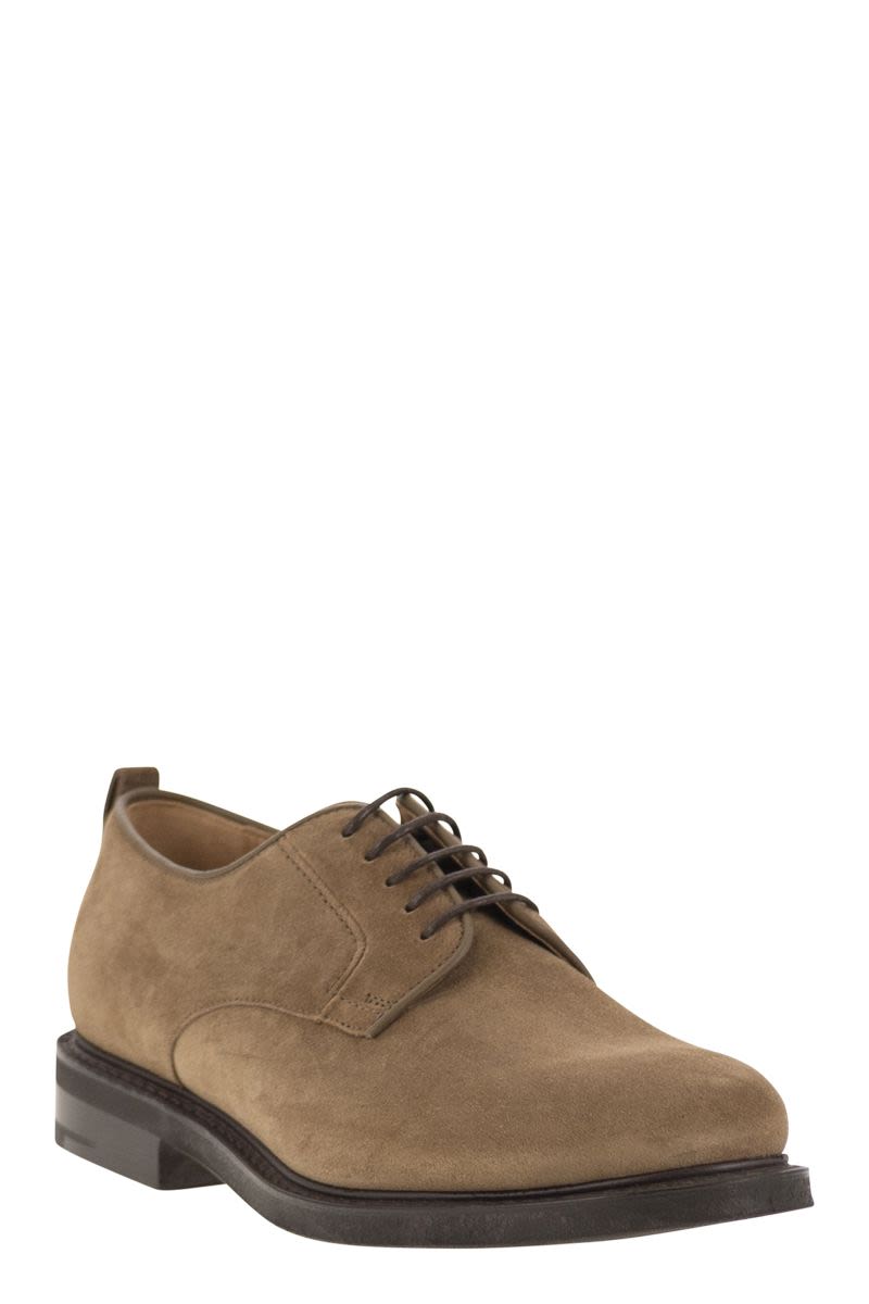 CHURCH'S Suede Lace-Up Shoes for Men - 3.5 cm Heel