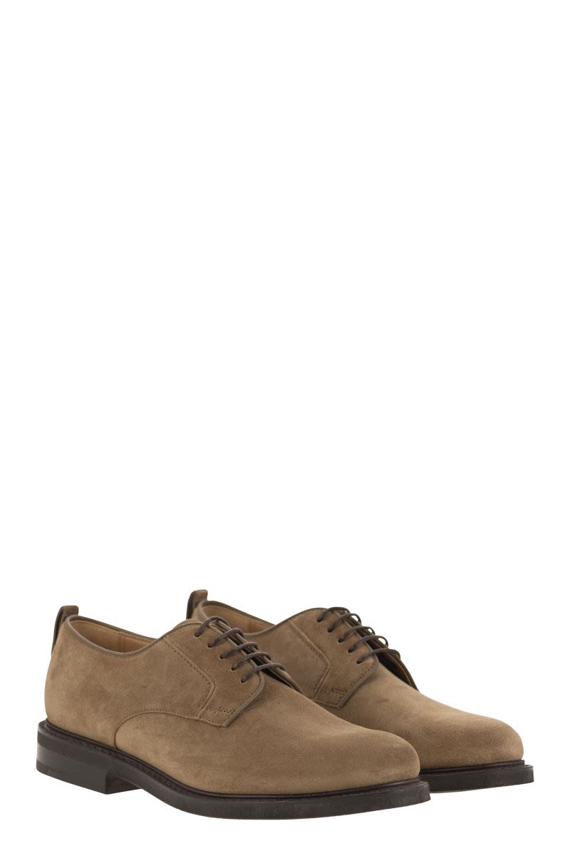 CHURCH'S Suede Lace-Up Shoes for Men - 3.5 cm Heel