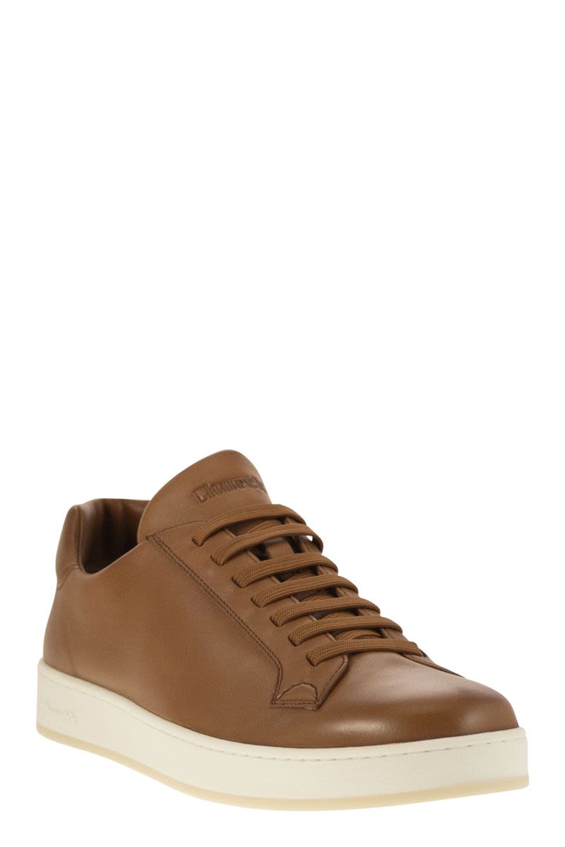 CHURCH'S Ludlow Deerskin Lace-Up Sneakers - Men