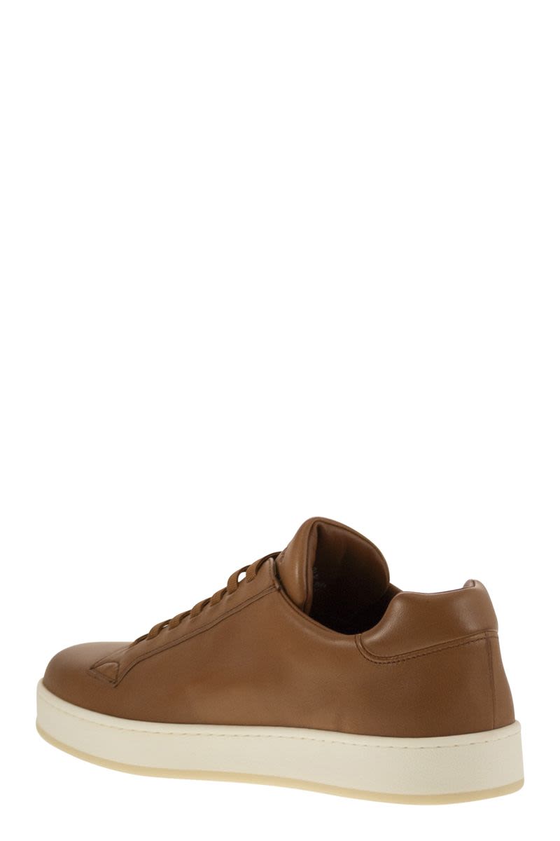 CHURCH'S Ludlow Deerskin Lace-Up Sneakers - Men