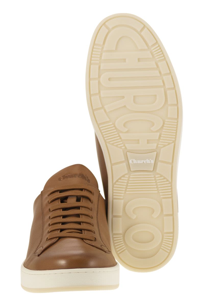 CHURCH'S Ludlow Deerskin Lace-Up Sneakers - Men