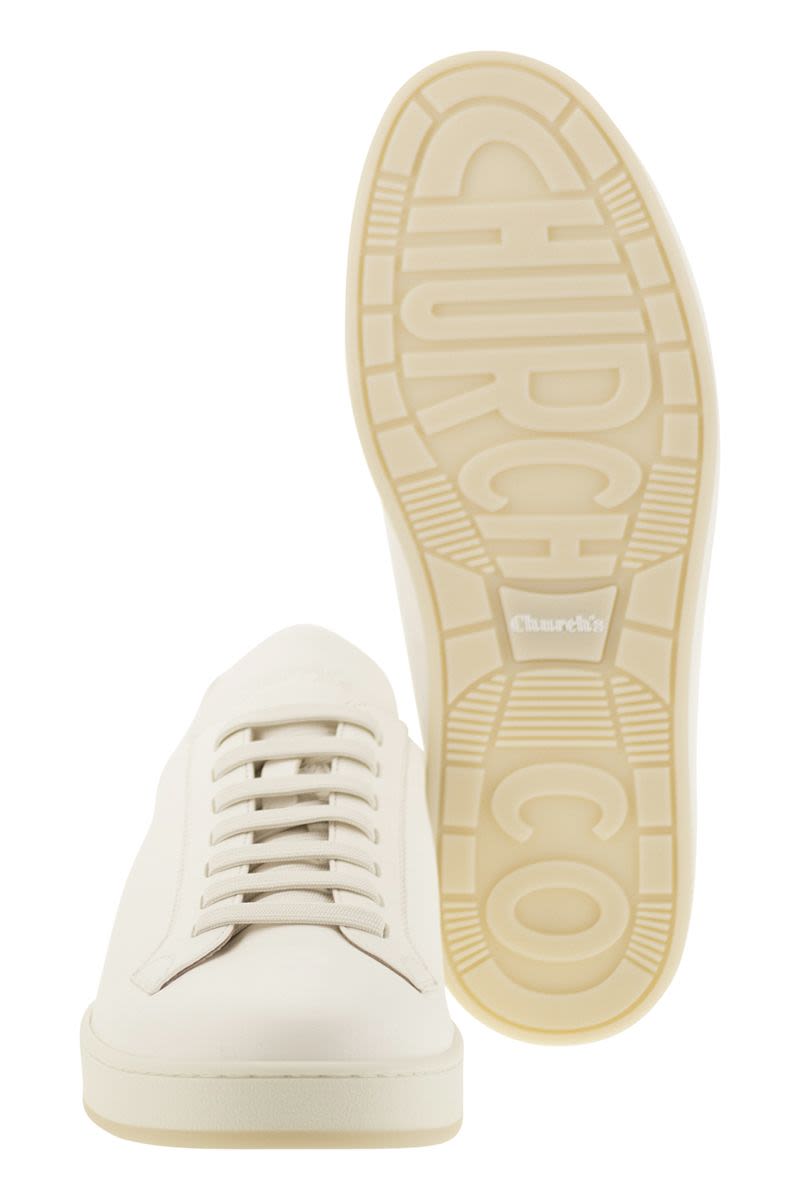 CHURCH'S Luxurious Deerskin Lace-Up Sneaker - Men’s 3 cm Sole