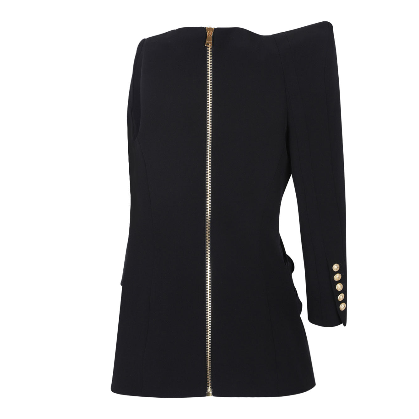 BALMAIN Cotton Blend Dress for Women - SS25 Collection