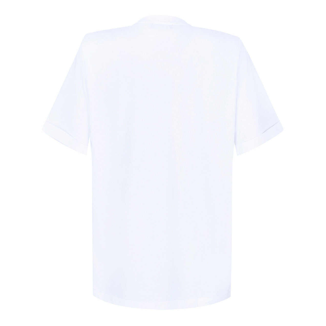 BALMAIN Organic Cotton Multi-Rose Women's T-Shirt