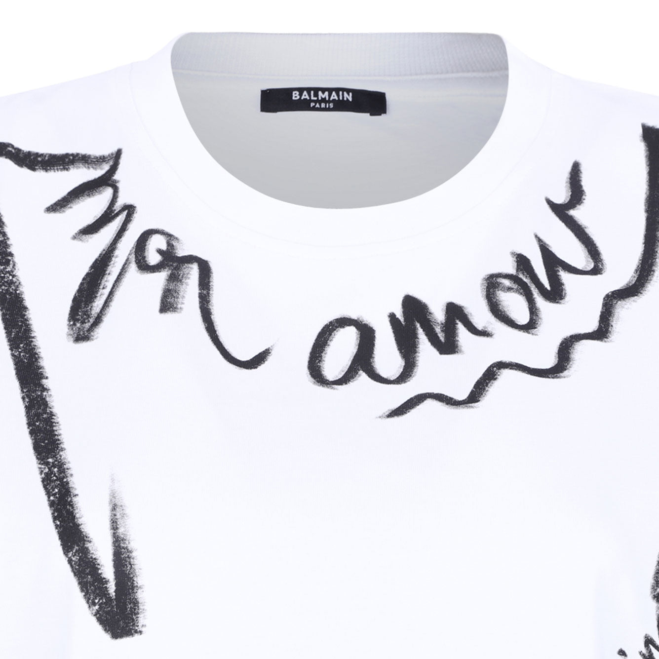 BALMAIN Cotton T-Shirt for Women - SS25 Collection