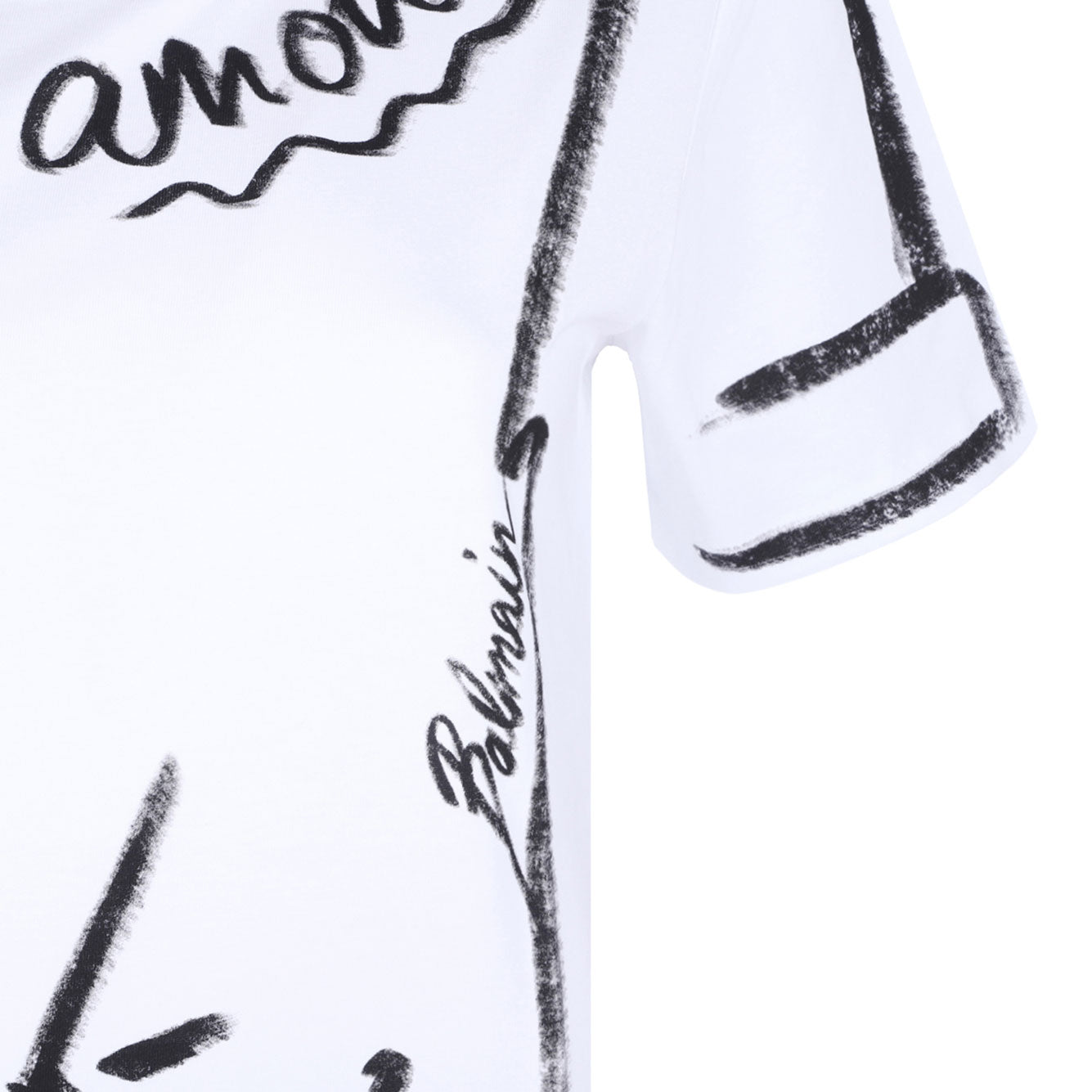 BALMAIN Cotton T-Shirt for Women - SS25 Collection