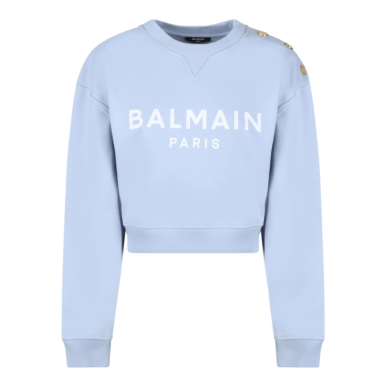 BALMAIN Cotton Sweater for Women - SS25 Collection