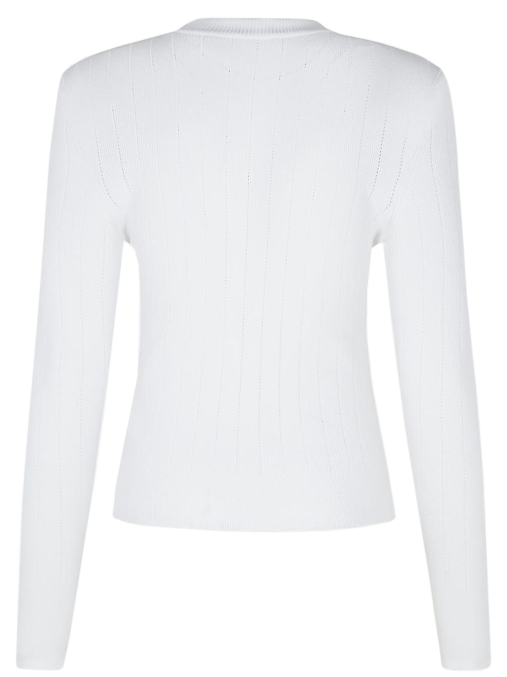 BALMAIN Knit Jumper with Button Details - Size 36